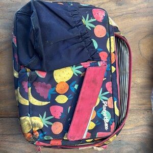 Colorful Fruit Print plant Box Lunch Bag